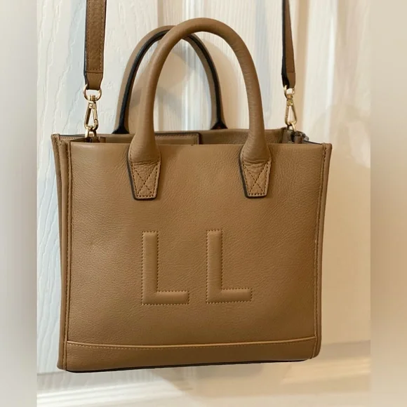 LEATHEROLOGY Kress medium tote bag, 9.5 by 8.5 inch 2 straps excellent condition - Picture 2 of 10